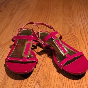 Women's size 11 red sandals